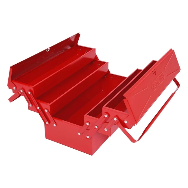 Caja de herramientas KS Tools 9990120 - Chapa de acero - 5 compartimentos - 420m
