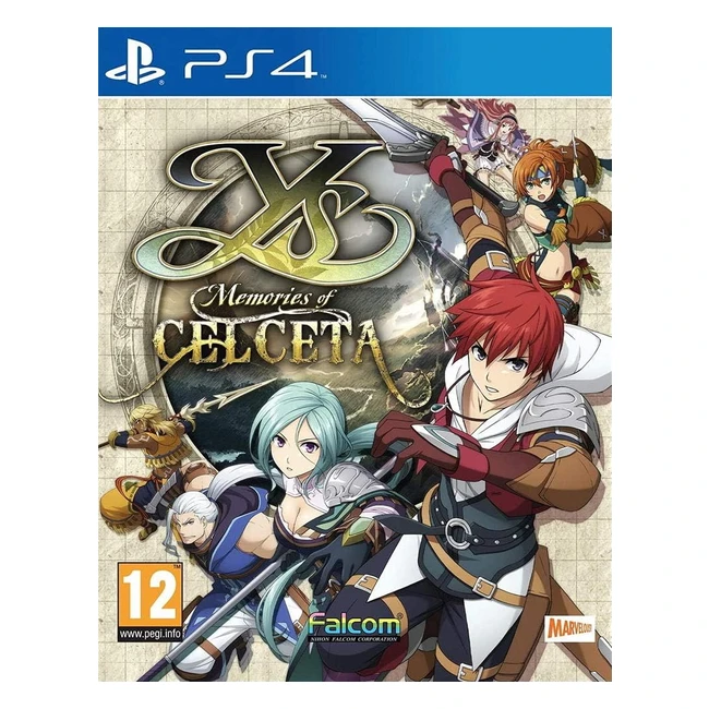 YS Memories of Celceta PS4 - HD Graphics, Dual Audio, Expansive Locales