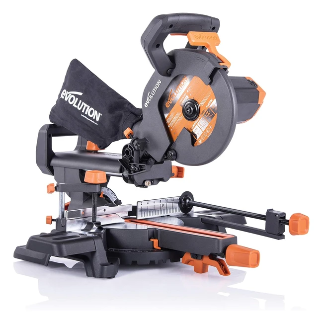 Troncatrice Radiale Multimateriale Evolution Power Tools R210SMS 210mm - Pacchet