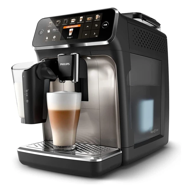 Philips Series 5400 Kaffeevollautomat LatteGo Milchsystem Schwarz EP544150