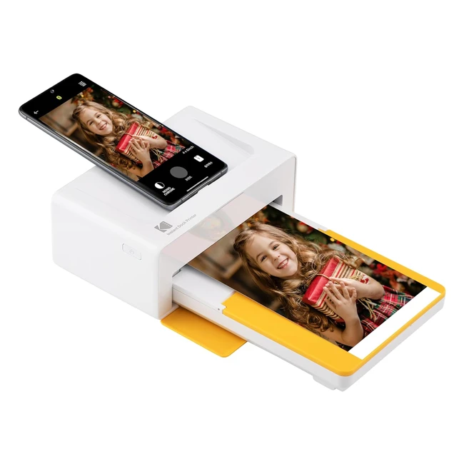 Kodak Dock Plus 4Pass mobiler Fotodrucker 10x15cm - 10 Blätter