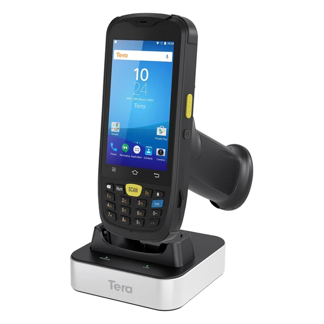 Tera Scanner Codes Barres Android 10 PDA Terminal Zebra SE4710 4'' Ecran Tactile Ordinateur Mobile Portable