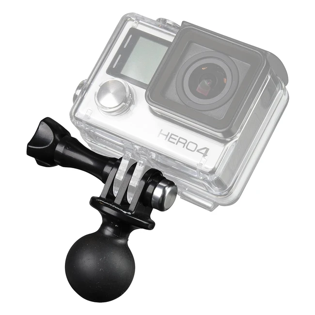 mantona RAM Befestigungsadapter für GoPro Hero 11-1 Session und andere Action Cams