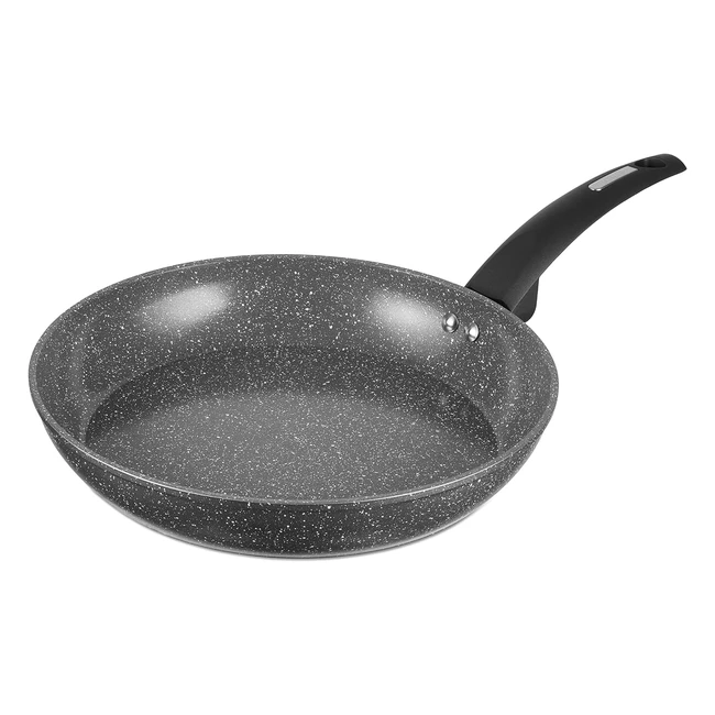 Tower Cerastone T81242 Forged Frying Pan | Nonstick Coating | Soft Touch Handles | 28cm Graphite