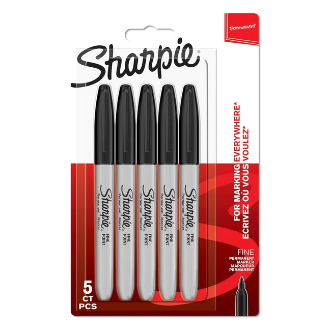 Sharpie Permanent Marker - Intensiv leuchtende Farben, wasserfest, schnell trocknend