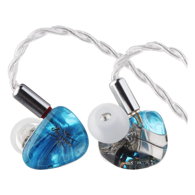 Linsoul Kiwi Ears Orchestra Lite - Monitor In-Ear 8BA Cavo in Rame OFC 7N Blue
