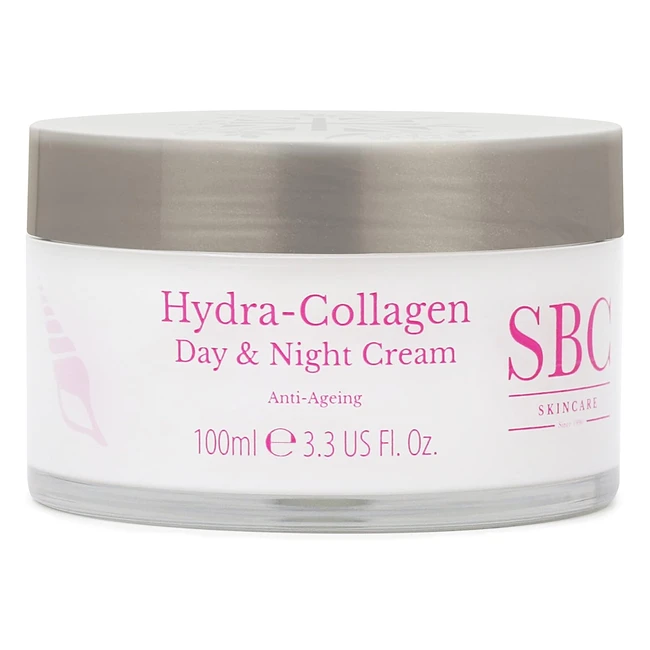 Award-Winning SBC Skincare HydraCollagen Day  Night Cream 100ml - Anti-Ageing M