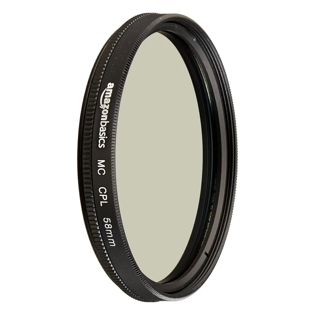 Filtre polarisant circulaire 58 mm - Amazon Basics