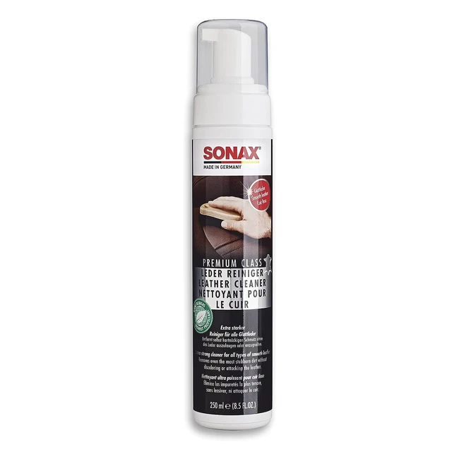 Sonax Premium Class Lederreiniger 250 ml - Entfernt hartnckigen Schmutz schone