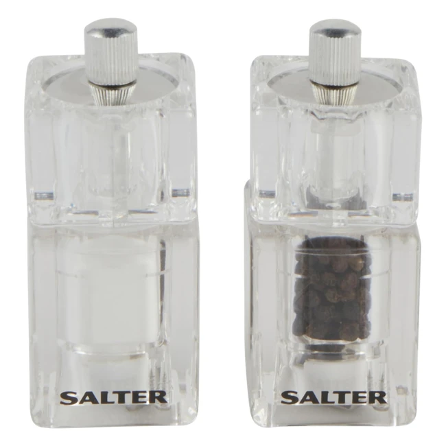 Molinillos Salter 7605 CLXR de Cermica Dura para Moler Fino a Grueso - Juego d