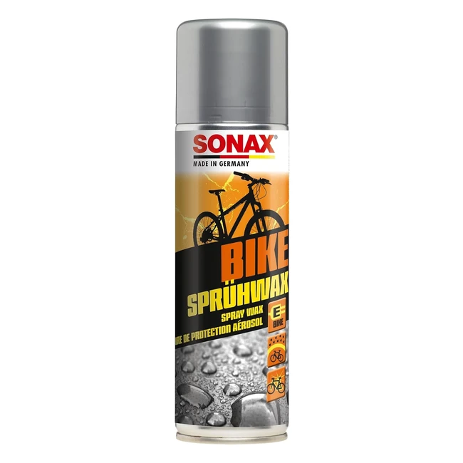 Sonax Bike Spray Wax 300ml - Schtzt dauerhaft vor Witterungseinflssen