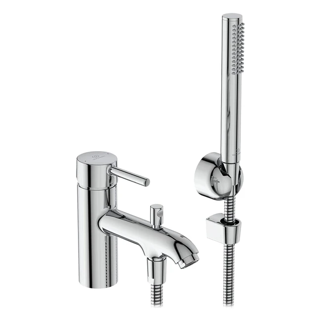 Ideal Standard Ceraline Single Lever Bath Shower Mixer Tap BC191AA Chrome - High Pressure