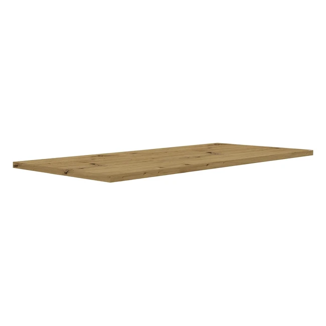 Forte Tischsystem Holzwerkstoff Tischplatte Artisan Eiche 180 x 38 x 90 cm