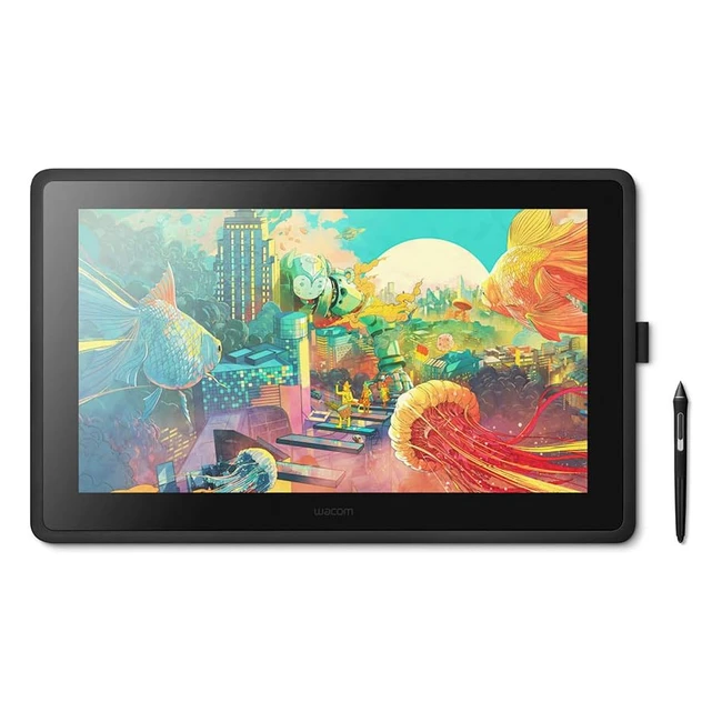 Wacom Cintiq 22 Drawing Tablet | Full HD | Battery-Free Pen | Windows Mac Compatible