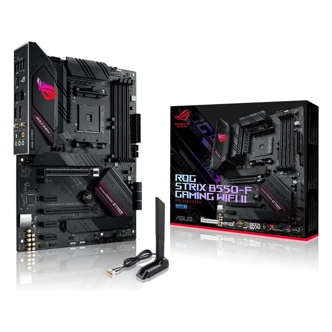 ASUS ROG Strix B550F Gaming WiFi II Placa Base Gaming AMD B550 PCIe 4.0 VRM de 12+2 Fases