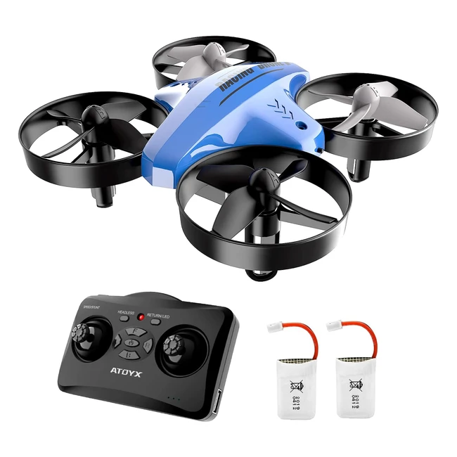 Mini Drone RC para Nios - Volteos 3D y Modo Sin Cabeza - Quadcopter de Bolsill