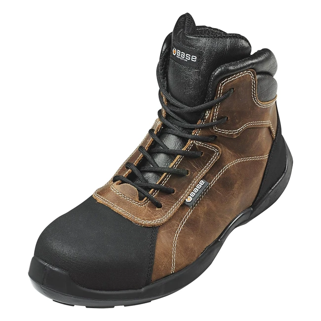 Base Protection B0610 Climb Safety Shoe BrownBlack 42 - Lightweight Design  Wa