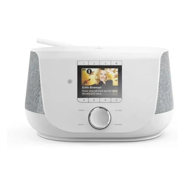 Radio Digitale Hama DIR3300SBT DAB Internet FM Bluetooth Bianco - Suono Impressi