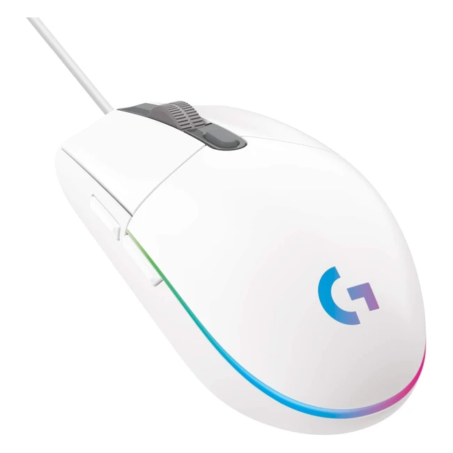 Logitech G203 Gamingmaus RGB-Beleuchtung 8000 DPI 6 programmierbare Tasten