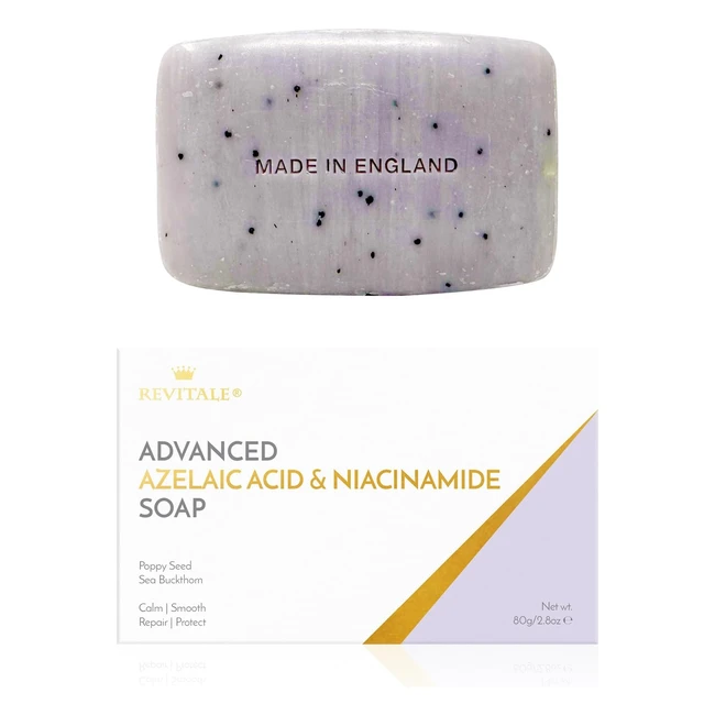 Revitale Advanced Azelaic Acid & Niacinamide Soap - Clearer Skin & Ultimate Hydration
