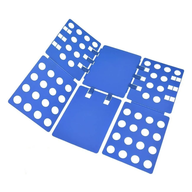 Boxlegend T Shirt Clothes Folder Folding Board Laundry Organizer Version 1 Blue