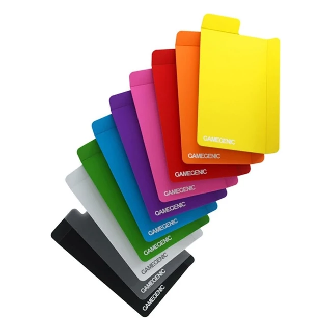 Pack de 10 intercalaires flexibles Gamegenic - Multicolore - Rf XYZ - Innovan