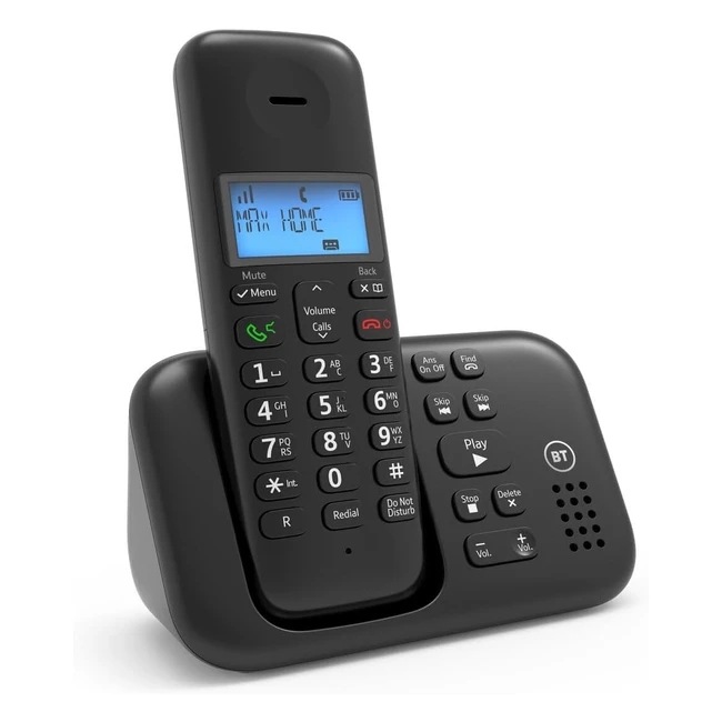 BT 3960 Cordless Landline House Phone with Nuisance Call Blocker - Single Handset Pack