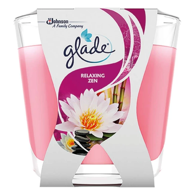 Bougies Parfumes Glade Dcor Relaxing Zen - Lot de 6 - Jusqu 23h de Combus