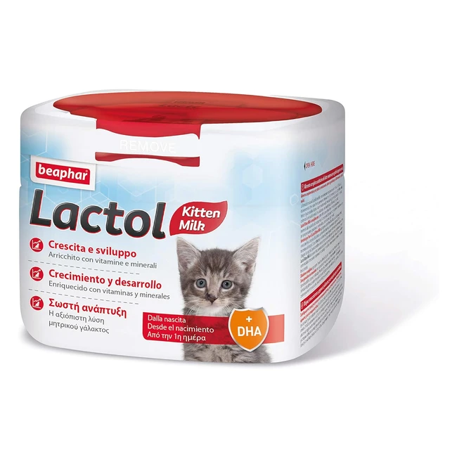 Beaphar Lactol Kitty Milk - Alimento Completo per Gattini - GR 250