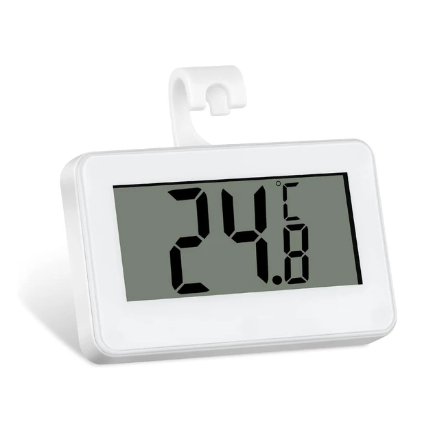 Digital Fridge Thermometer LCD Waterproof Freezer Thermometer - Offcup FR-001 - 