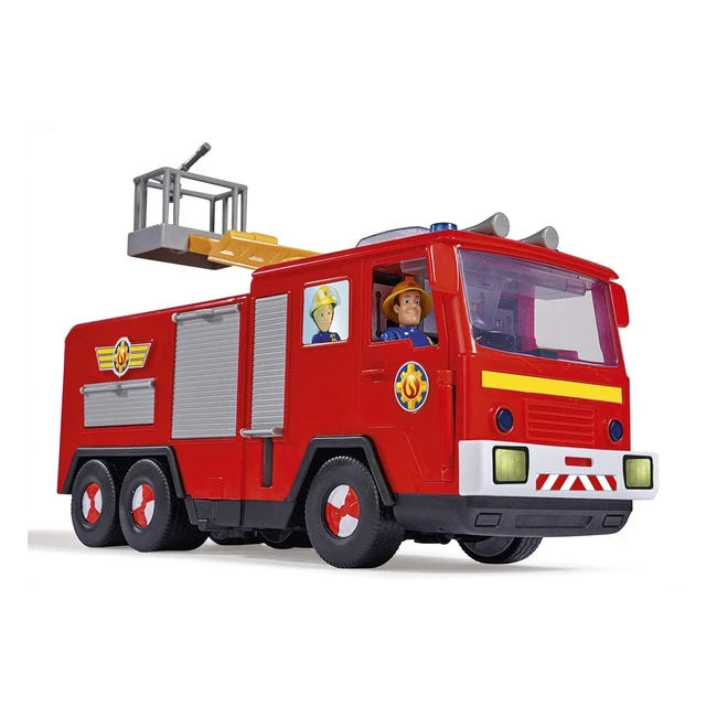 Camion Pompiere Jupiter Pro Sam Il Pompiere 31cm Luci Suoni Scala Girevole #Pompiere #SamIlPompiere #CamionPompiere