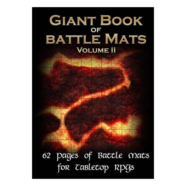 Giant Book of Battle Mats Vol 2 - Mappe RPG personalizzabili e riutilizzabili