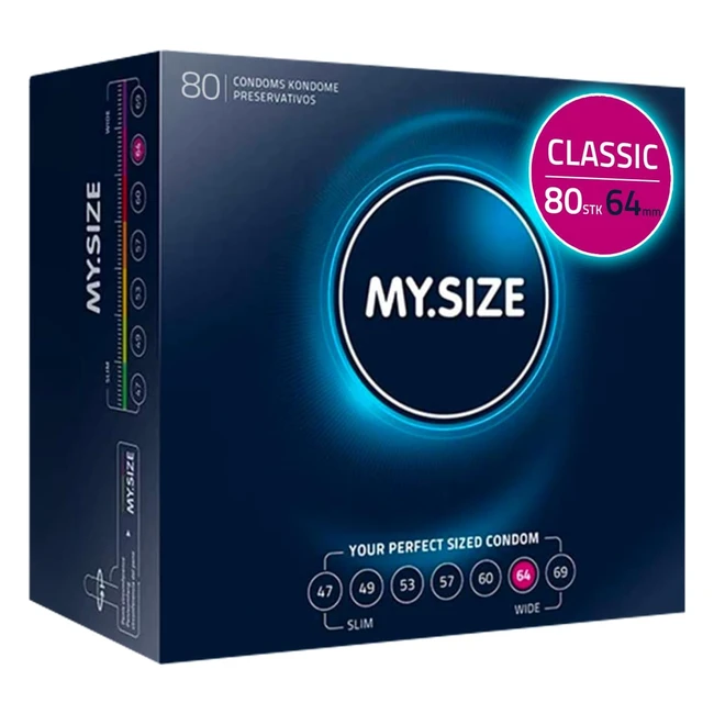 Mysize Classic Kondome Gre 6 64mm Extrathin Premium Kondome Megapack 80 St