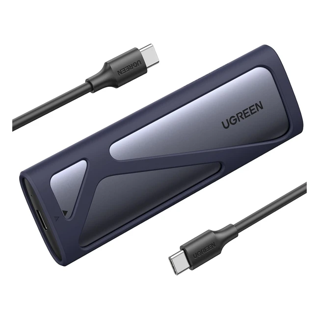 UGREEN M2 Gehäuse NVMe USB 3.1 Gen2 10Gbps Adapter für M.2 NVMe PCIe M Key und BM Key SSD mit USB CC Kabel
