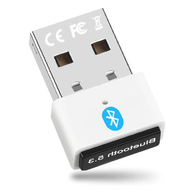Adaptador Bluetooth USB 53 Confitik EDR BLE Mini Transmisor Receptor Plug  Play