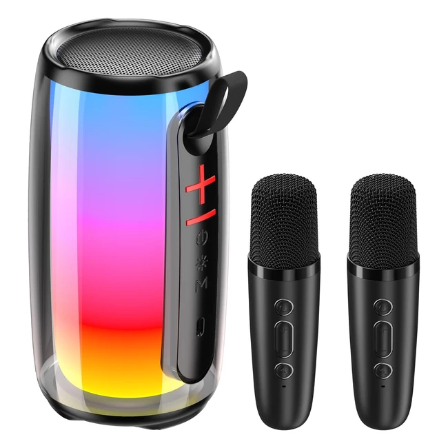 Karaoke Professionale Completo con 2 Microfoni - Eliminazione del Suono Original