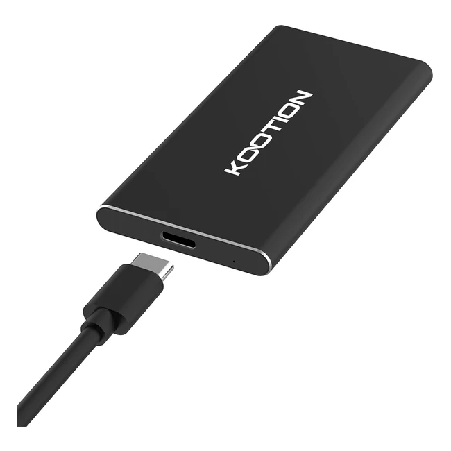 SSD Externo Kootion 250GB USB 31 Alta Velocidad LecturaEscritura 550500 MBs