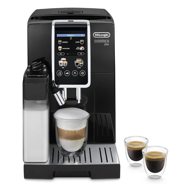 Delonghi Dinamica Plus ECAM38270B Kaffeevollautomat mit LatteCrema 18 Rezepte 
