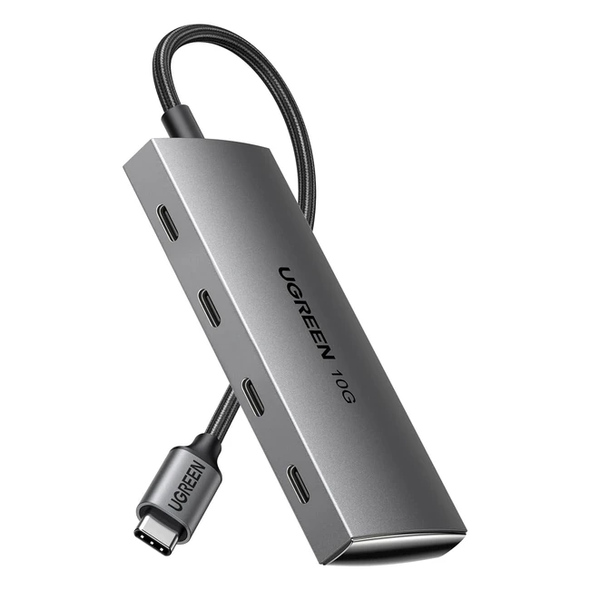 UGREEN USB C Hub 10 Gbps Adapter mit 4 USB C 32 Ports - Hochgeschwindigkeits USB