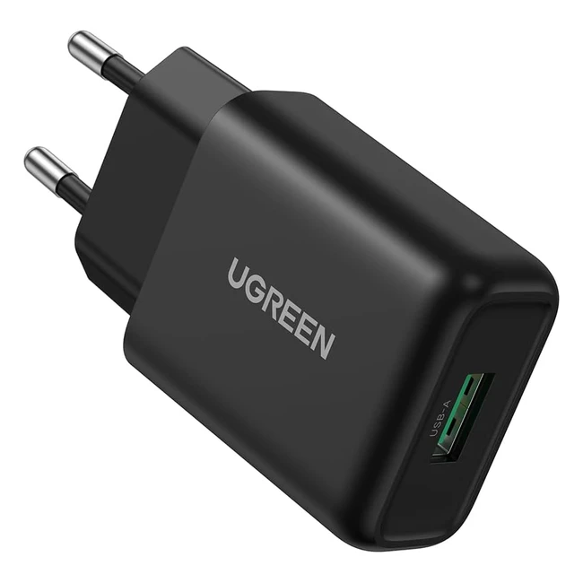 UGREEN USB Ladegert 3A Quick Charge 30 fr Galaxy S10 S9 S8 S7 A21s A52 A51 A