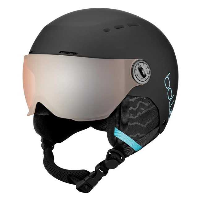 Boll Quiz Visor Ski Helmet Medium Unisex Kids - Ventilated Fit System ABS Shell SLF Visor