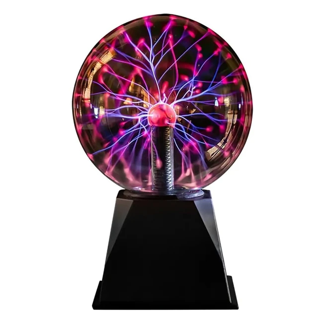 Bola de Plasma Mgica XL 5 Pulgadas - Luces Decorativas Sensibles al Tacto - US