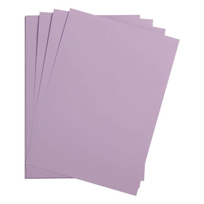 Clairefontaine 975277C Papier Maya 25 Feuilles Lilas A4 185g