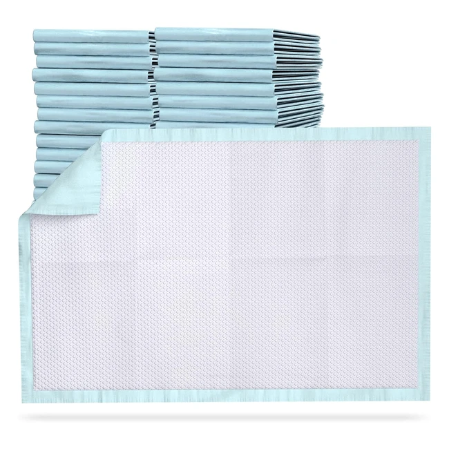 Aydmed Premium Disposable Incontinence Bed Pads - Large Waterproof Ultraabsorben