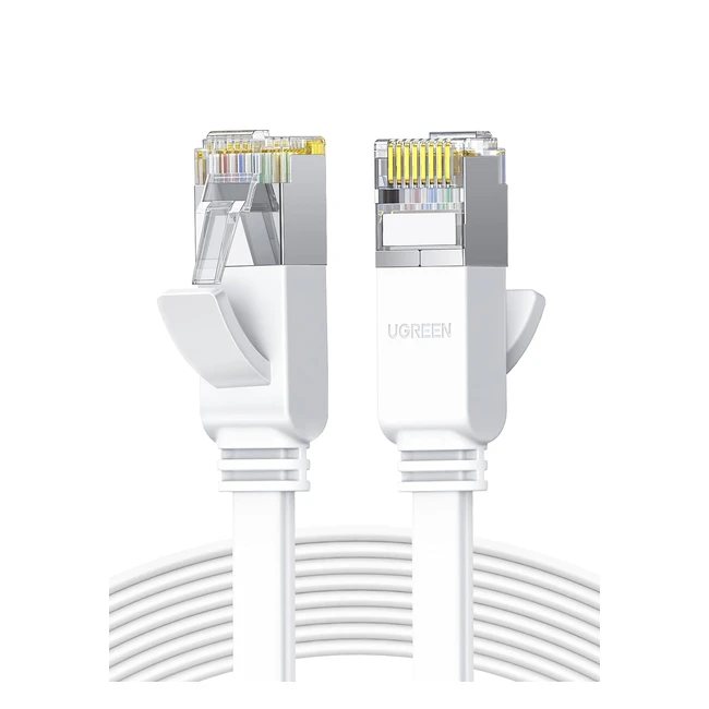 UGREEN LAN Kabel Netzwerkkabel Ethernet Kabel flach und dnn 12 m - Hohe bert