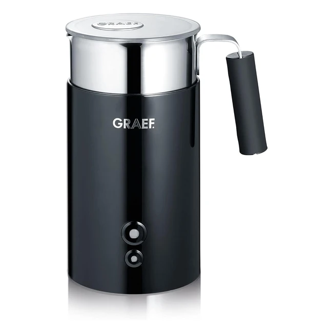 Mousseur  lait Graef MS702EU 400ml Noir Acier Inoxydable - Prparation Latte 