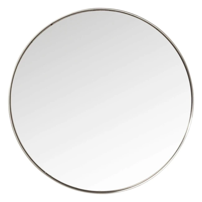 Specchio da parete argento 100cm Kare Design 98cm Superficie Bagno Corridoio