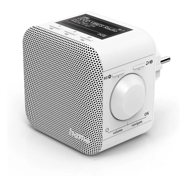 Radio Digitale Hama DIR45BT DAB Internet Radio Bluetooth - Bianco