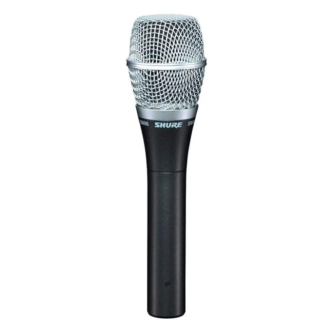 Microfono Shure SM86 professionale cardioide a condensatore - Ideale per cantanti solisti e cori - Astuccio e supporto inclusi