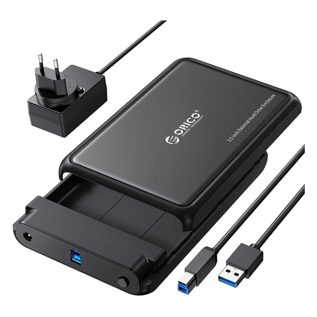 Custodia HDD 35 SATA USB 30 Esterno - Orico DDL35U3 - Velocit 5Gbps UASP - S